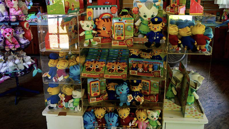 Stuffed animals sold at Ricky's Gifts
