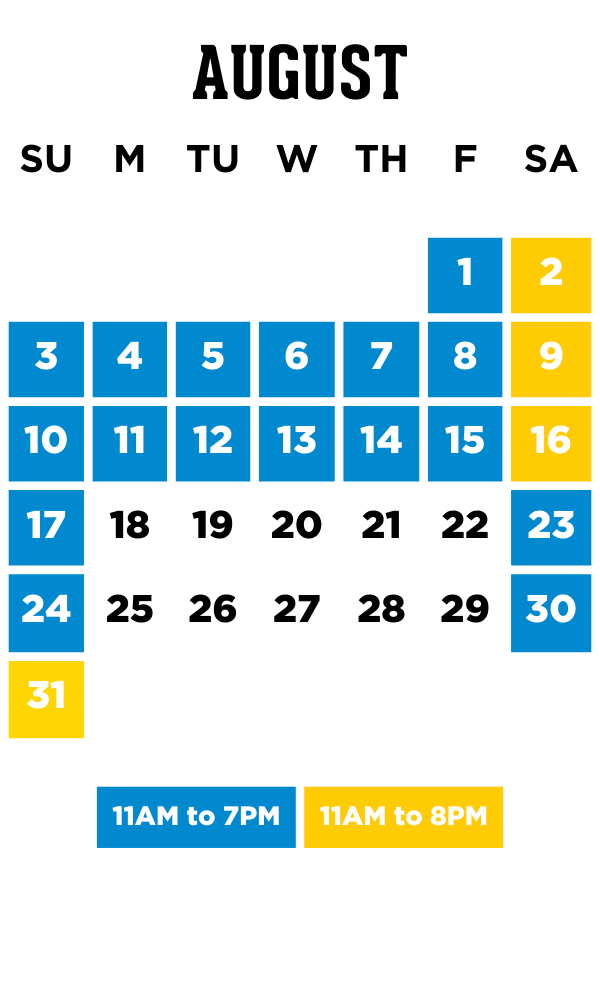 2025 Calendar Months - IDWAugust25